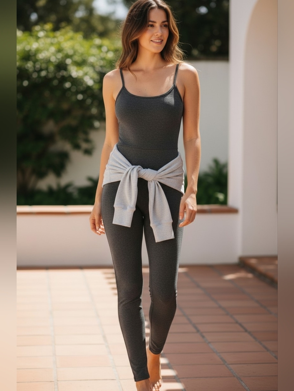 Vuori Halo Essential Jumpsuit Black XS Double Knit Lounge One Piece NWOT